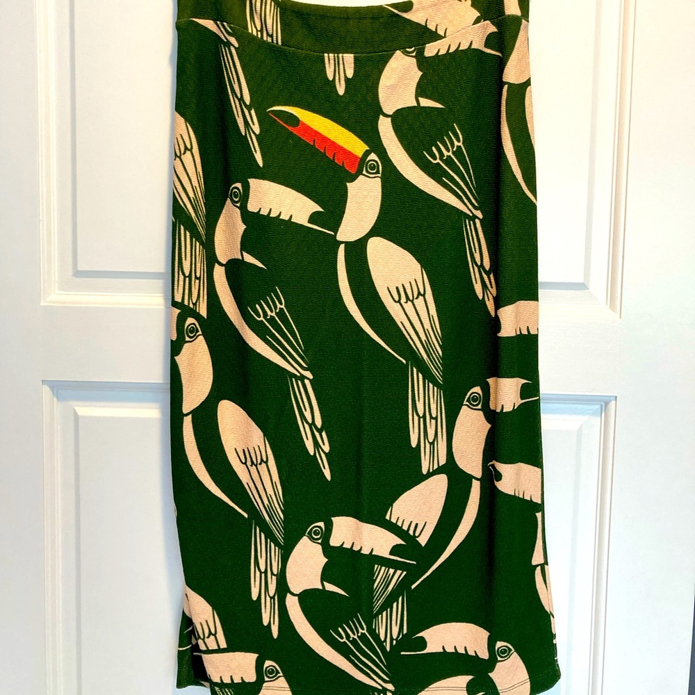 FARM for Anthropologie midi skirt